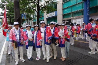 第99回福岡国際大会パレード